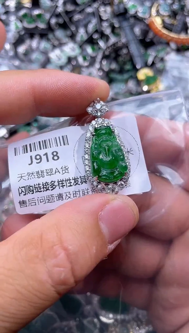 【闪购商品】翡翠颈饰未镶嵌J918基地