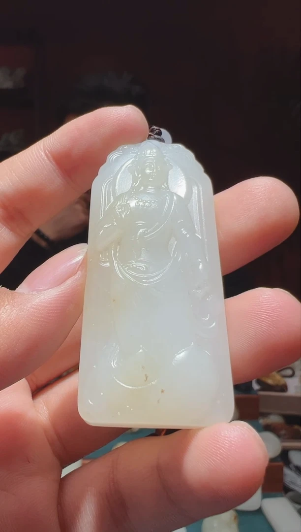 【闪购商品】和田玉吊坠(不含链)未镶嵌1