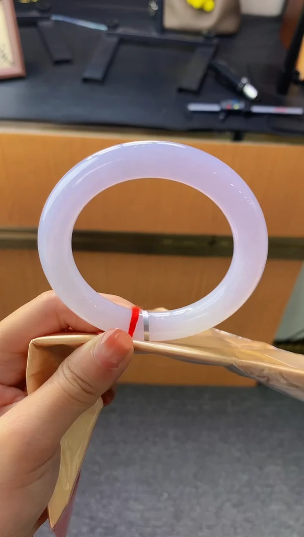 未镶嵌手镯翡翠-F89 圈口 56.8