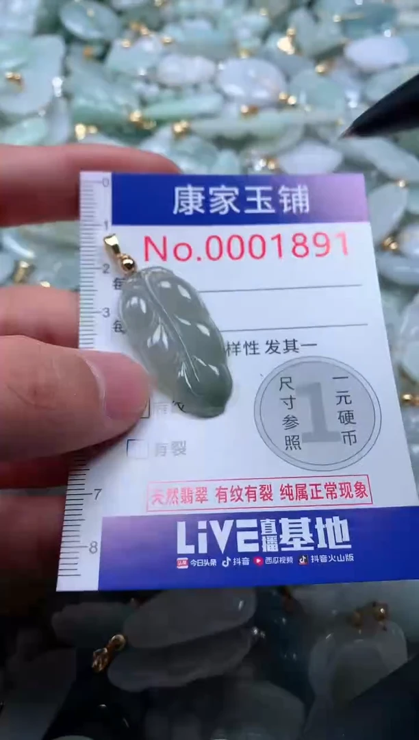 【闪购商品】翡翠吊坠(不含链)未镶嵌1891