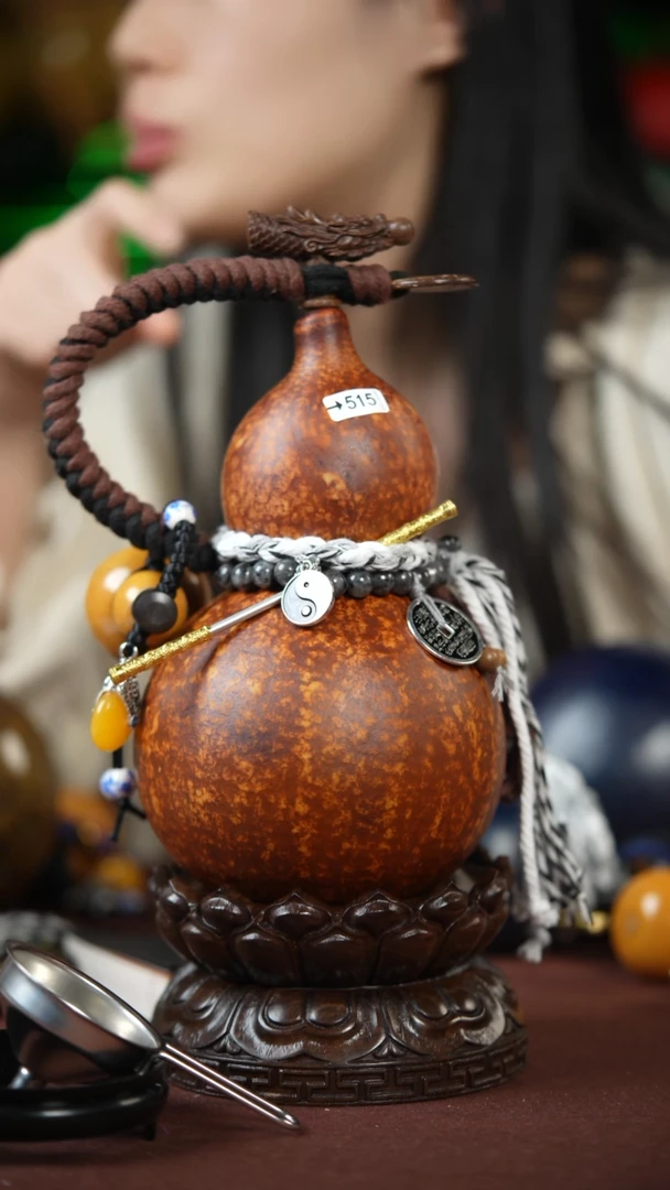 【闪购商品】515号800ml左右的非遗漆器酒葫芦