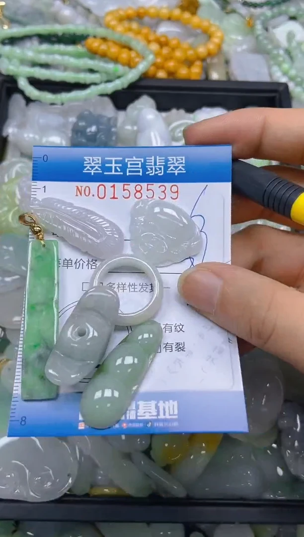 翡翠未镶嵌颈饰闪购0158539