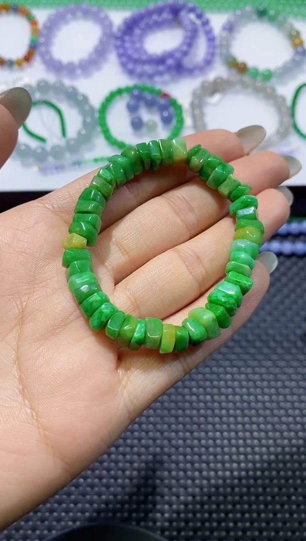 散珠翡翠圆*呀卡7随形