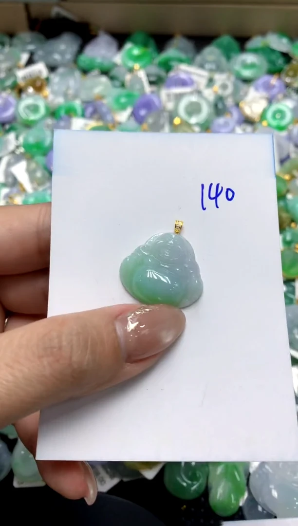 【闪购商品】翡翠颈饰18K金镶嵌11111111111111111