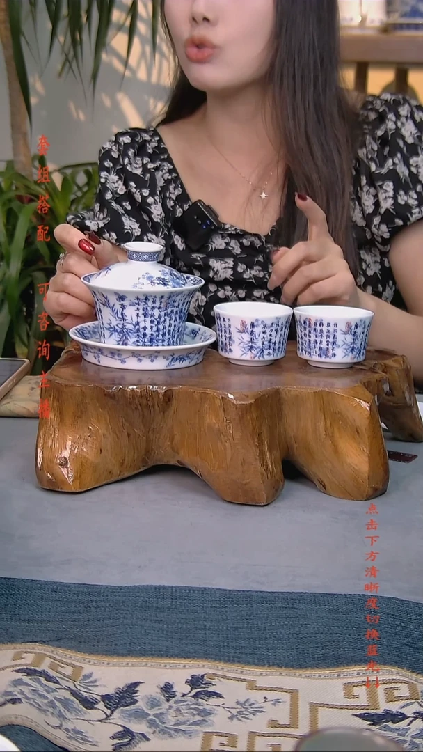 简装家用款4件套 白瓷陶瓷茶具