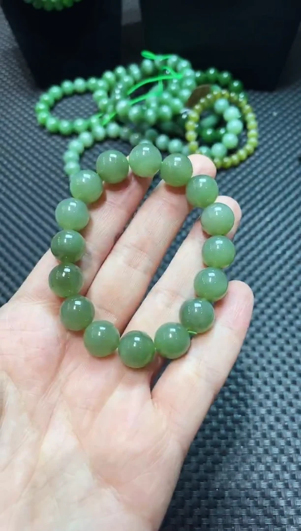 颈饰未镶嵌和田玉和田玉碧玉手串福利款