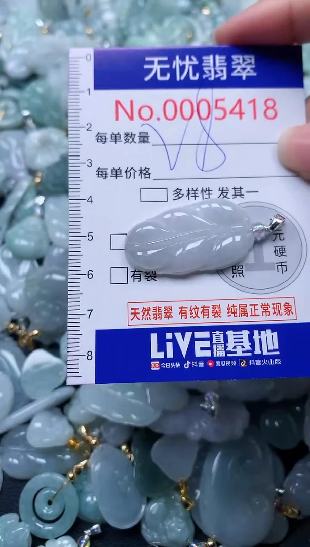 颈饰未镶嵌翡翠5418