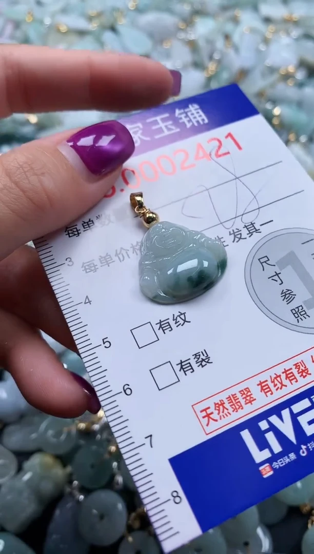 颈饰未镶嵌翡翠2421