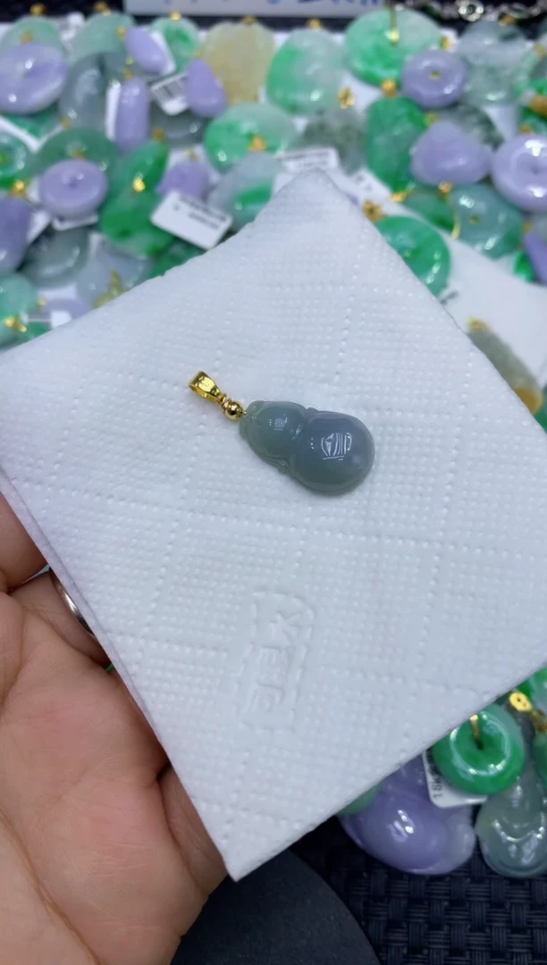 颈饰未镶嵌翡翠天然缅甸A货翡翠