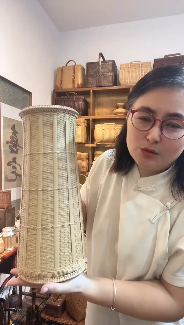 白竹精编花器花瓶