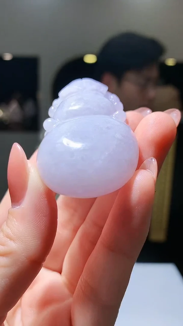 【闪购商品】定制翡翠未镶嵌1002hm-毛货挂件13