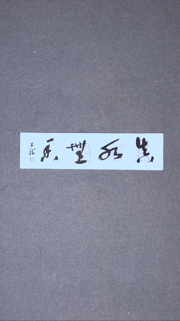 书法赵文龙 第七届兰亭69*17尺寸