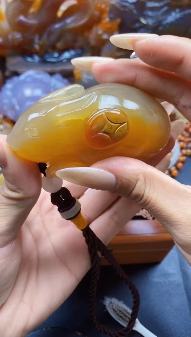 玛瑙/玉髓颈饰未镶嵌ll