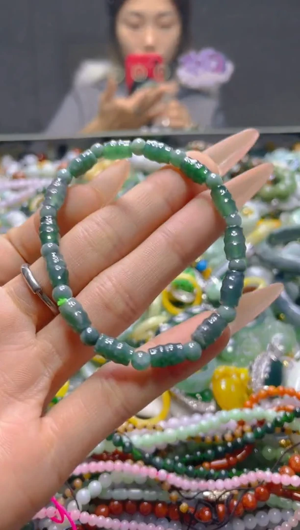 颈饰未镶嵌翡翠5MM