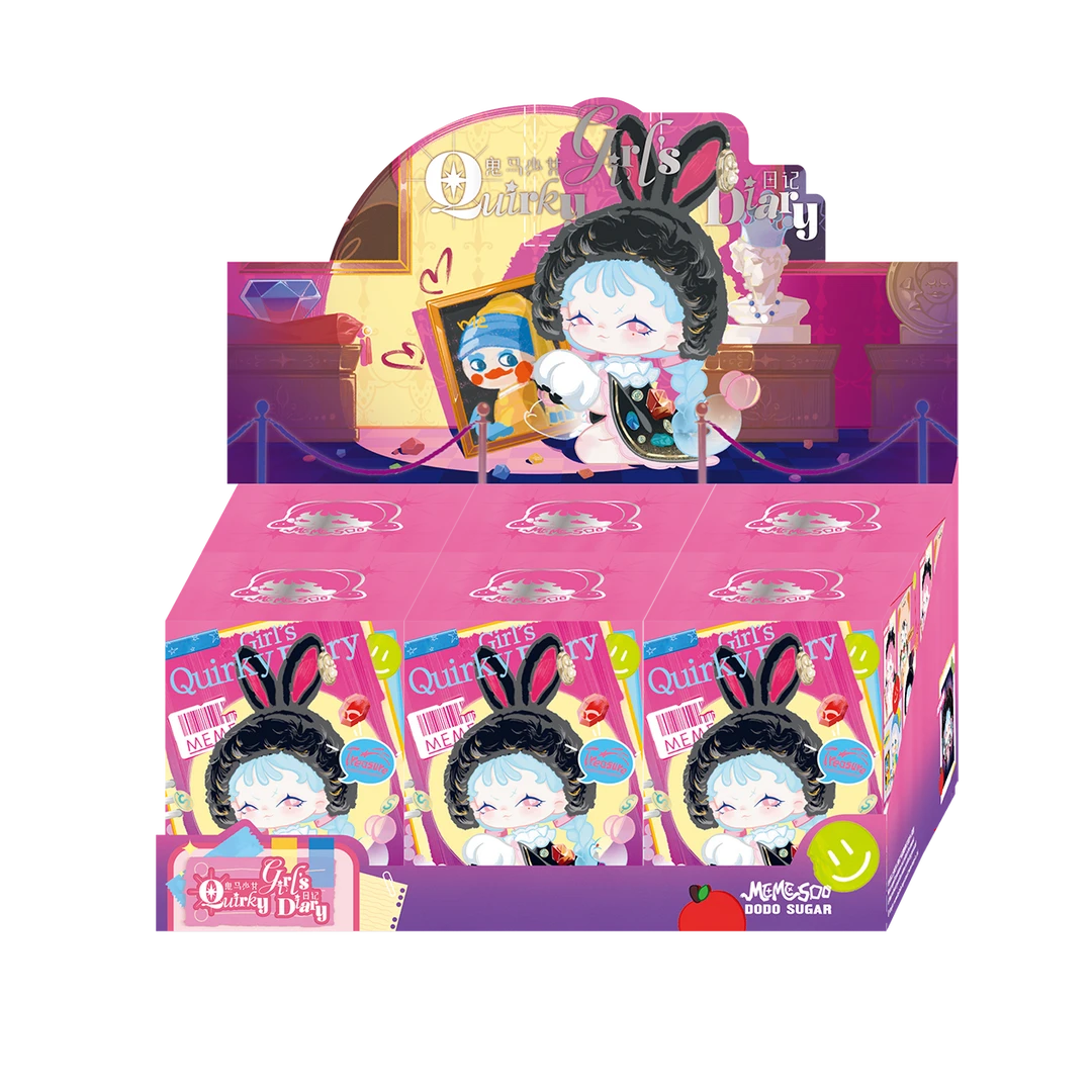【DODOSUGAR】MEMESOO鬼马少女日记系列潮玩盲盒礼物桌面摆件正品
