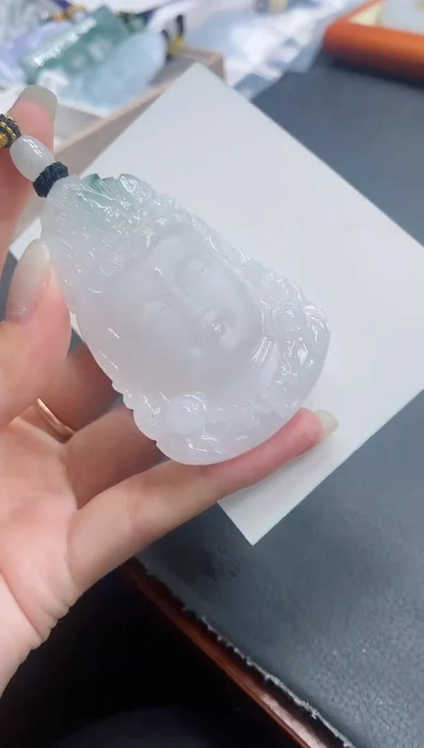 颈饰未镶嵌翡翠缅甸天然翡翠