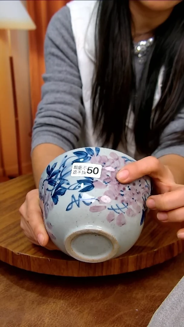 杯子陶景德镇手工手绘釉下彩陶瓷