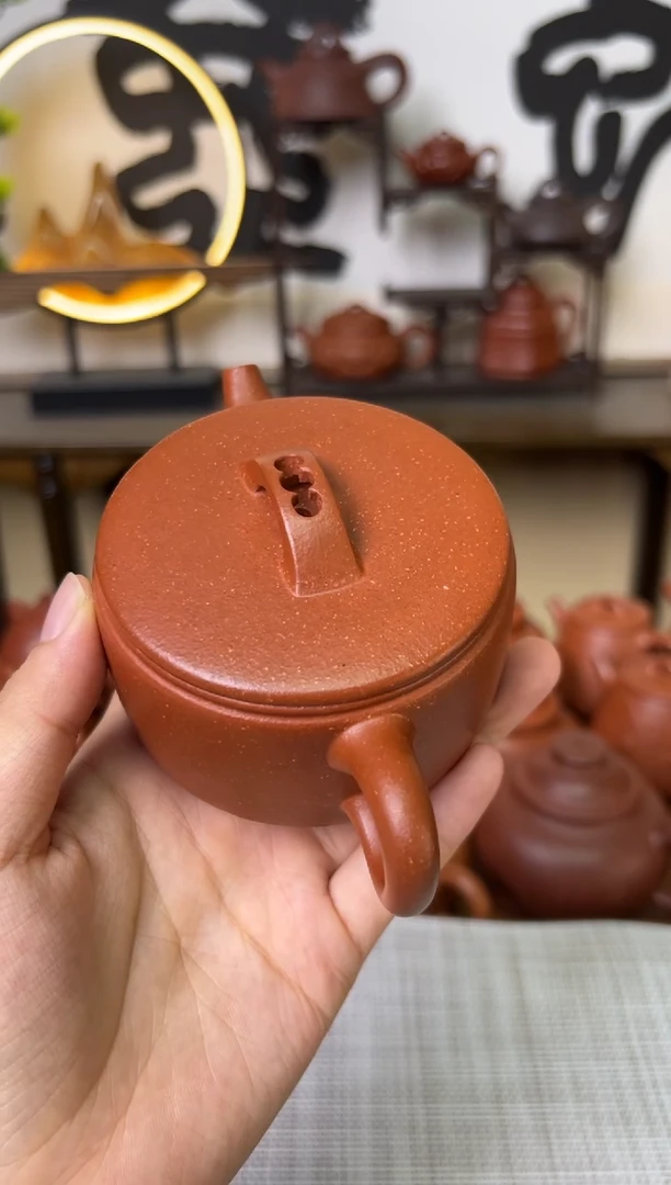 茶壶段泥红降坡一片瓦150CC-甘来兵