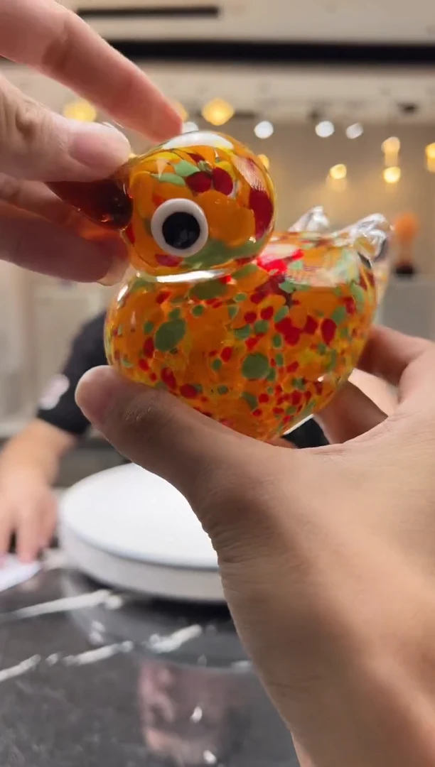 摆件巴比特美学 彩色鸭