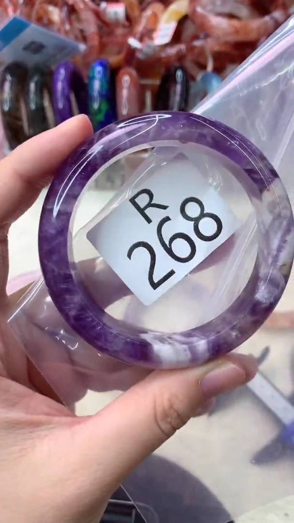 未镶嵌手镯水晶R268-57