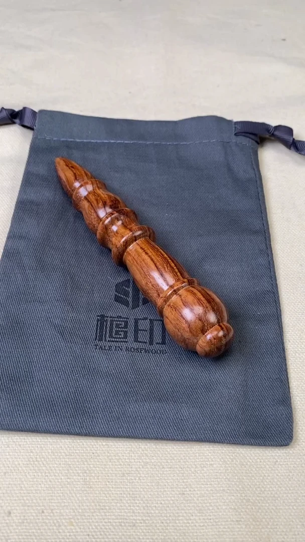 黄花梨/降香黄檀把件黄花梨 金钢杵