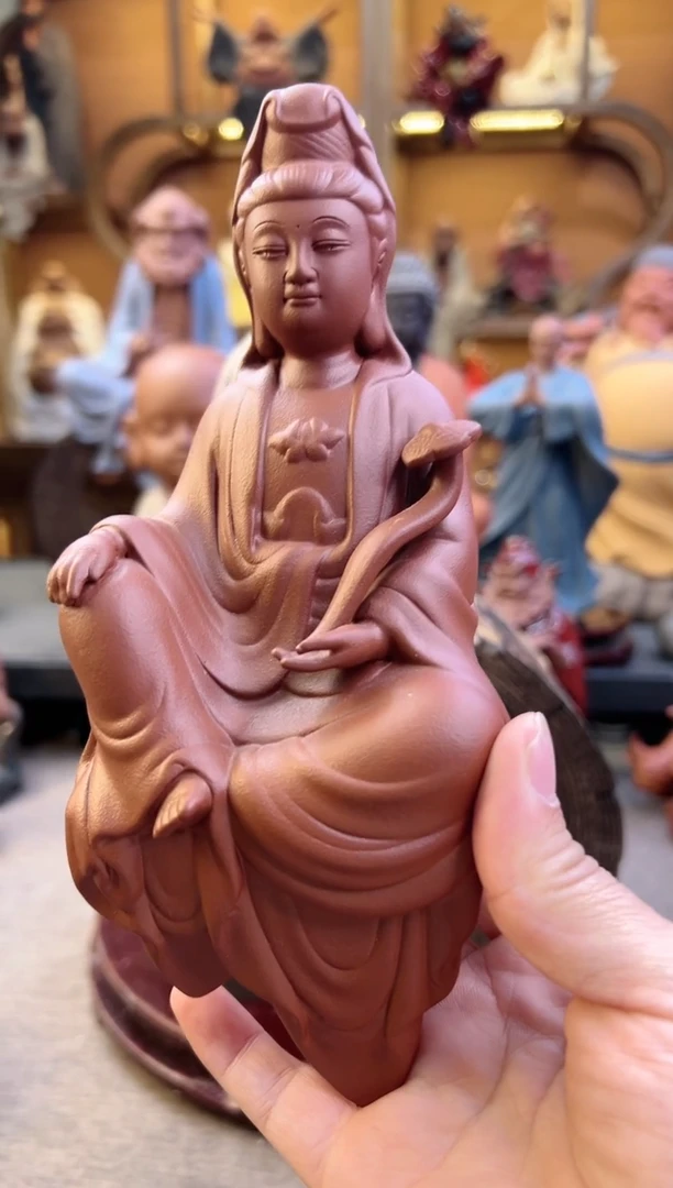 紫砂茶宠器闵茶宠摆件