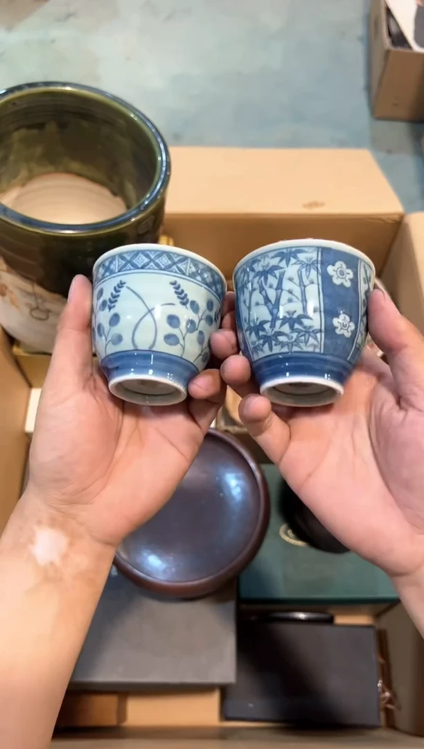 C1640中古瓷器 茶器周边/2