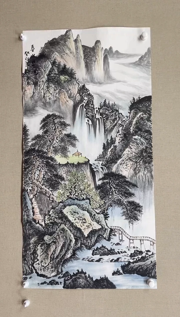 国画138*68 孙德翔孙德翔孙德翔孙德翔