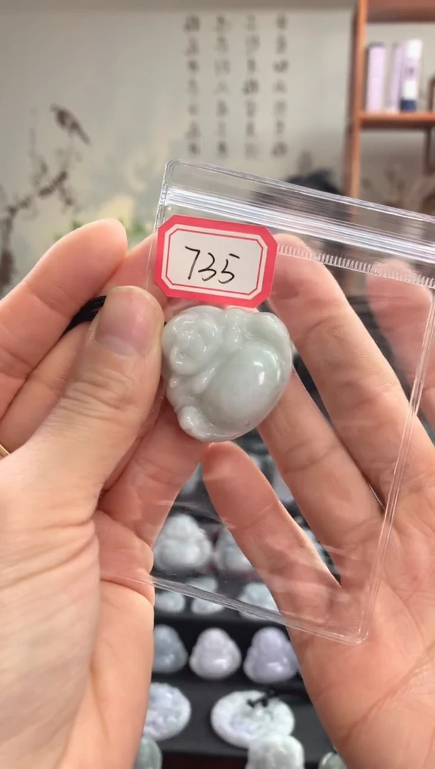 【闪购商品】翡翠颈饰未镶嵌佛公735