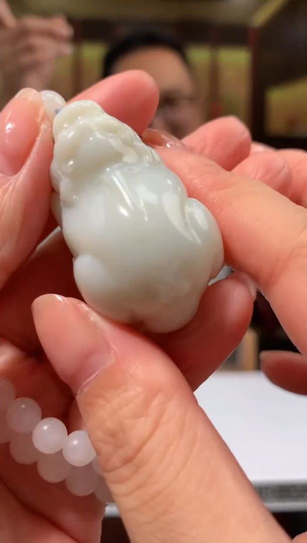 颈饰未镶嵌和田玉120719多样性发一