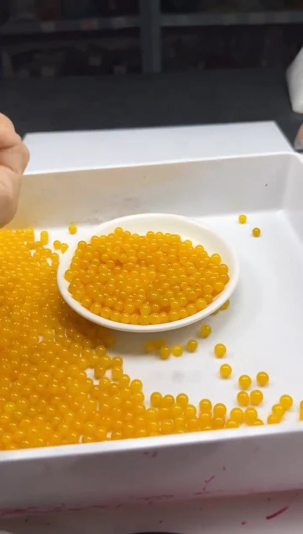 未镶嵌颈饰玛瑙/玉髓w97鸡油黄6mm*30颗