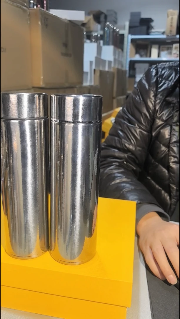 内外纯钛500ml孤品直杯保温杯