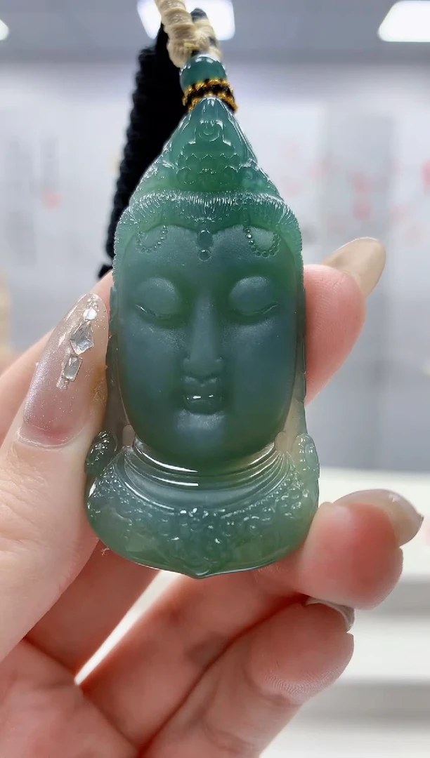 未镶嵌定制翡翠4898jw-毛货挂件121