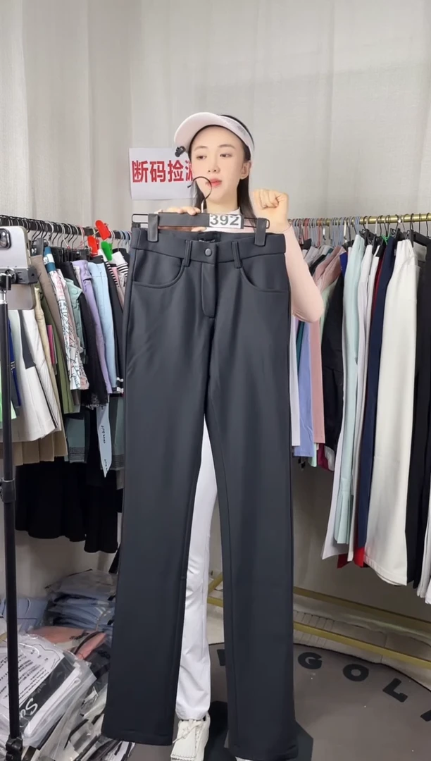 高尔夫2418黑色长裤L码
