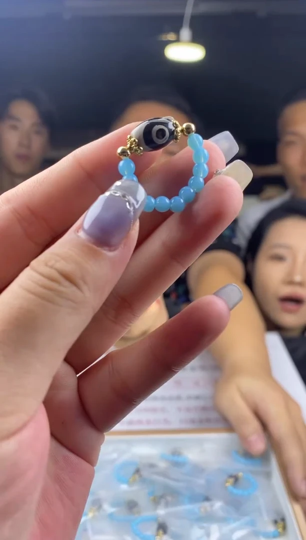 琥珀未镶嵌戒圈戒圈-J010U