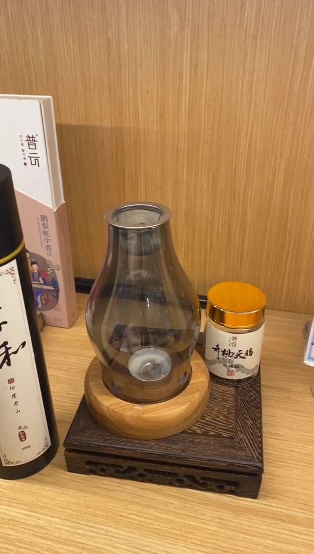 1抖音-奇楠车珠料15g+香薰灯+蜡烛