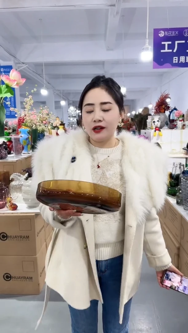 【闪购商品】玻璃安琪花瓶微瑕-YNQO