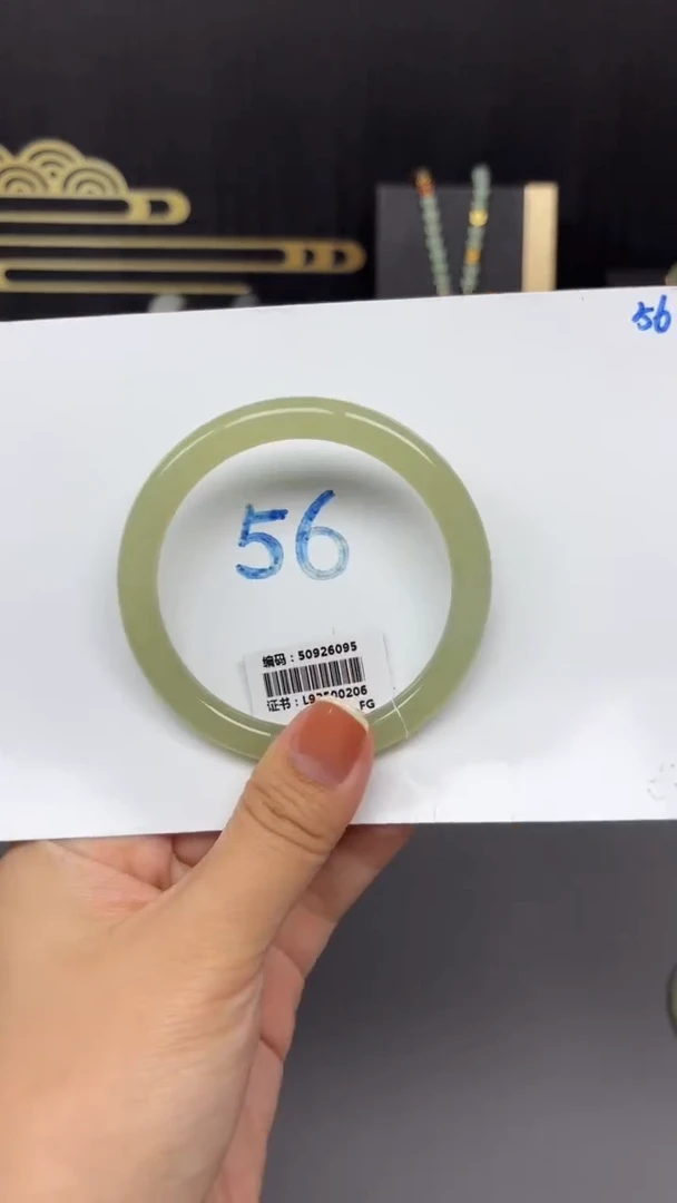 未镶嵌手镯和田玉6095