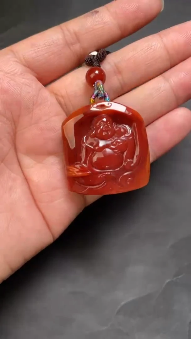 南红玛瑙101未镶嵌吊坠