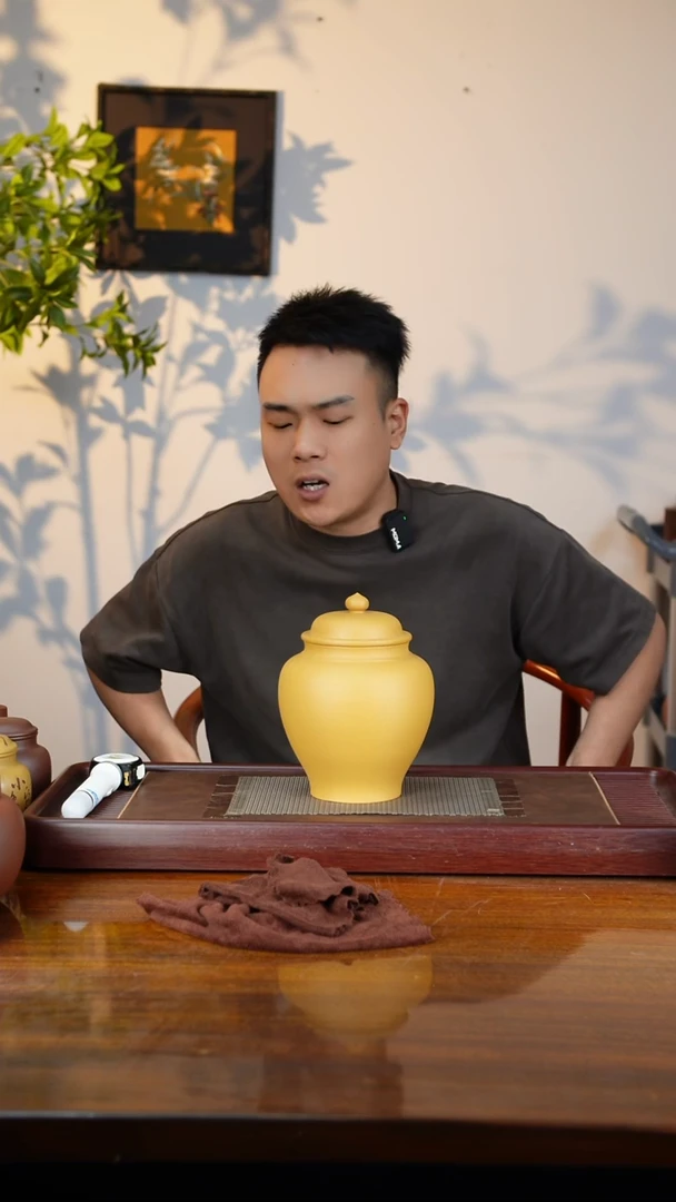 宜兴原矿紫砂茶叶罐