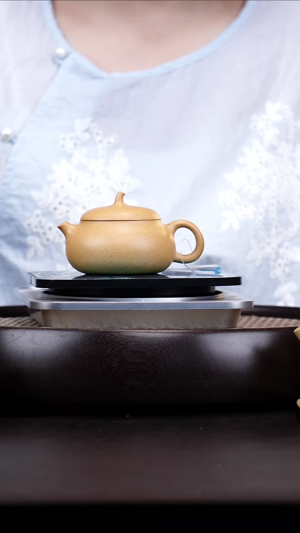 茶壶紫砂悦茗壶紫砂壶            7（老宕口黄金段）