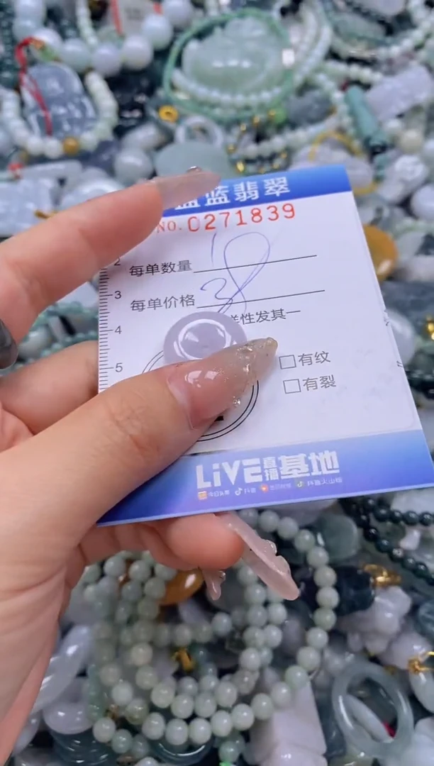 翡翠未镶嵌颈饰闪购0271839多样性发其一