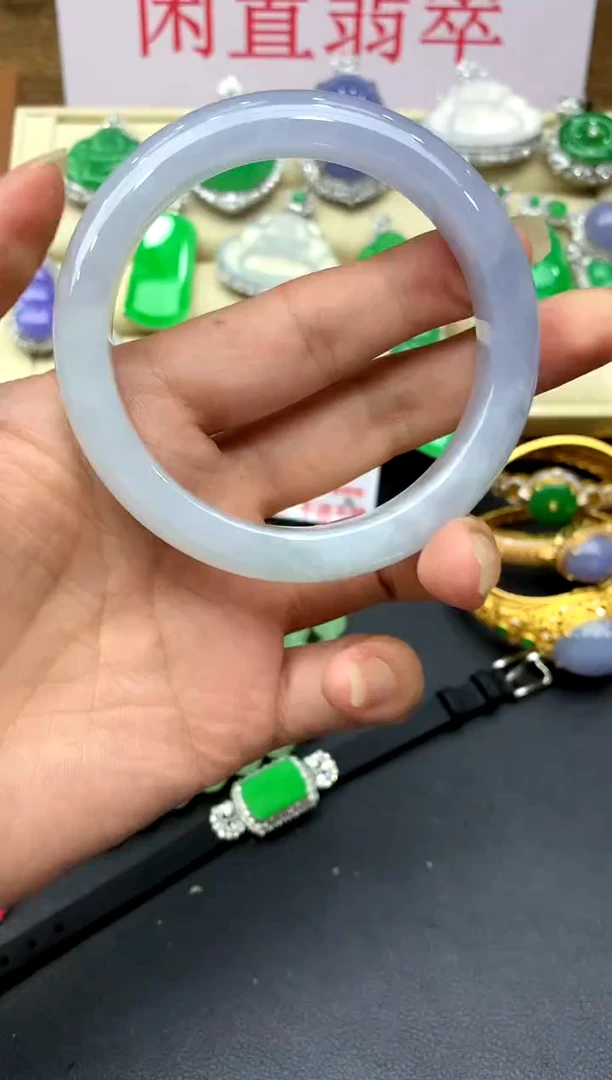 翡翠手镯未镶嵌627-中国好珍宝