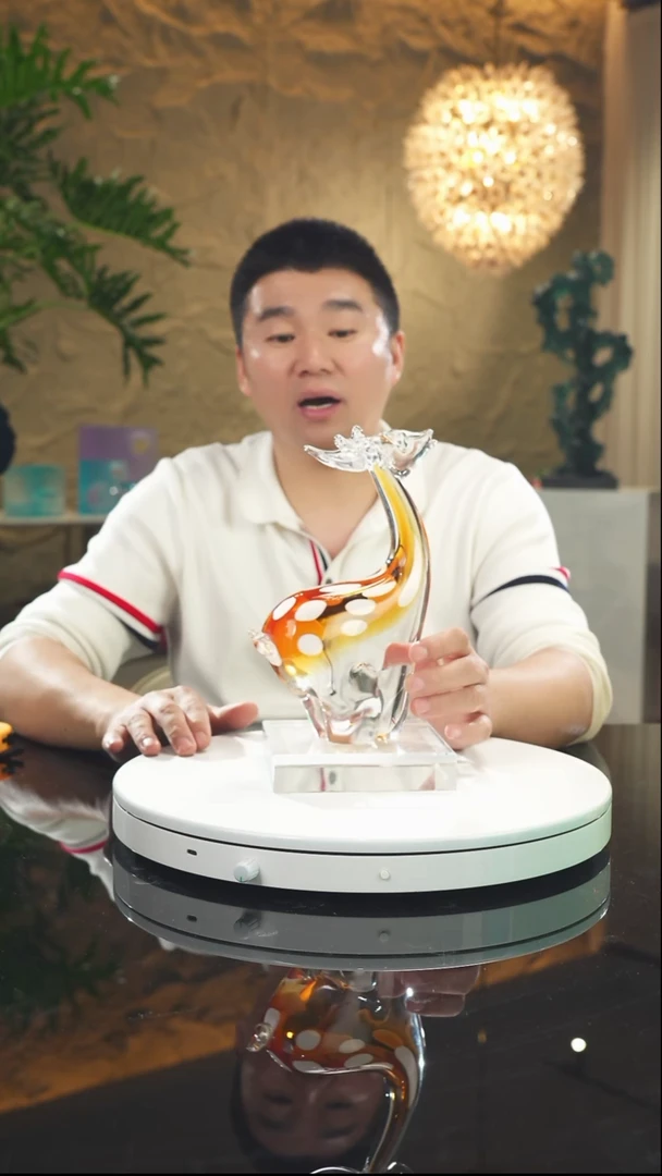 【闪购商品】瓷片福利梅花鹿摆件