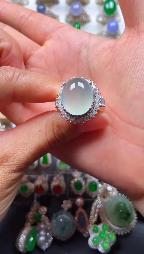 未镶嵌戒指翡翠凯翡翠