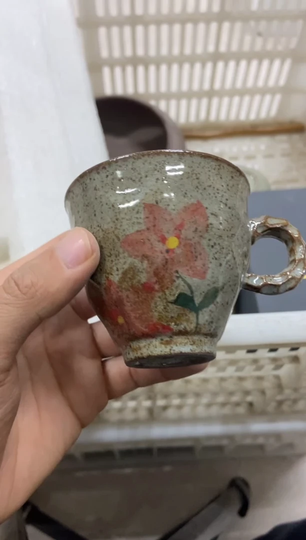 杯子瓷无运费险有瑕疵的摄影的产品有使用过的痕迹有点脏介意勿拍