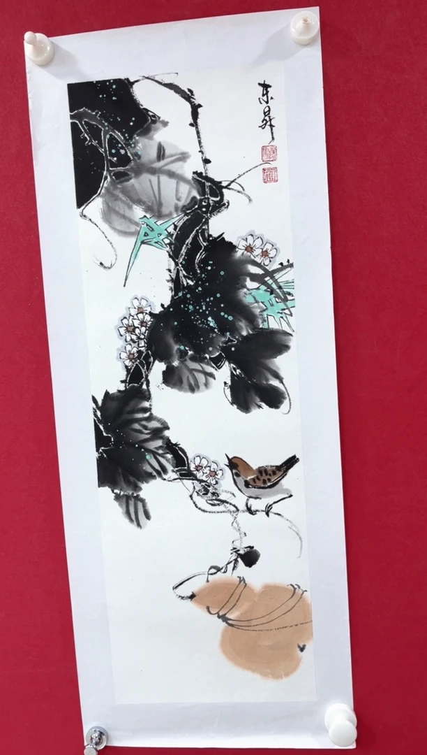 国画杨东升老师一平尺