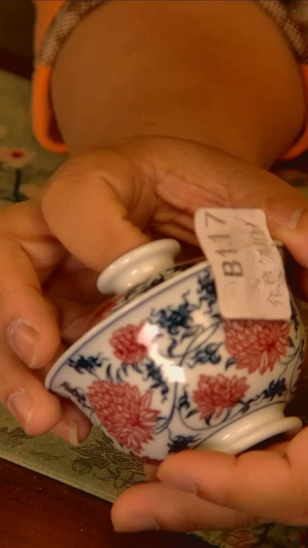 杯手工手绘杯杯很美丽