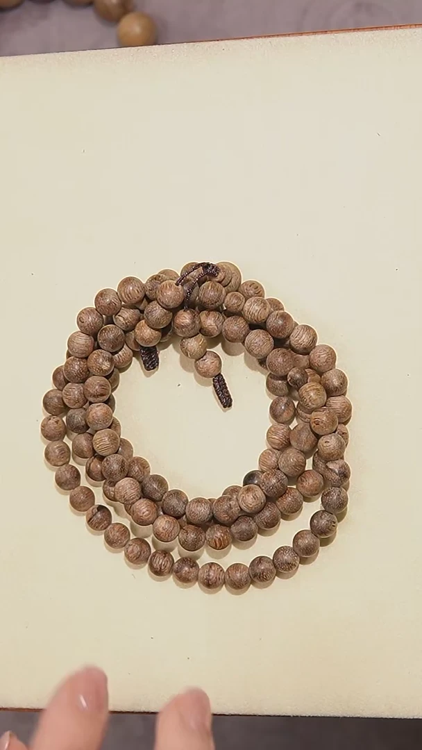 【闪购商品】沉香手串0.7金三角多圈108颗16克