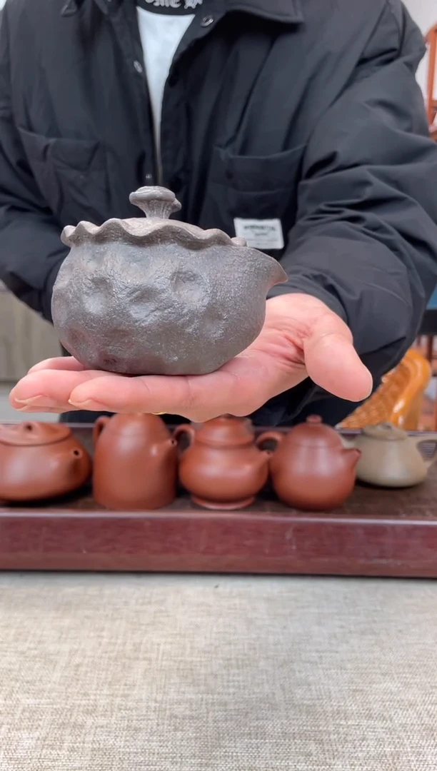 【闪购商品】紫砂茶壶百年岩中泥供春宝瓶